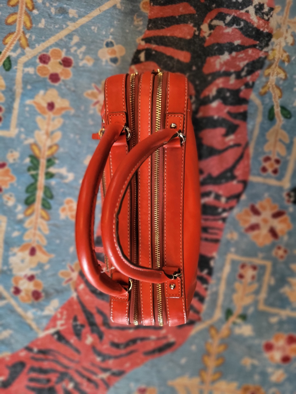 kate spade Orange Leather Purse - Picture 3 of 8